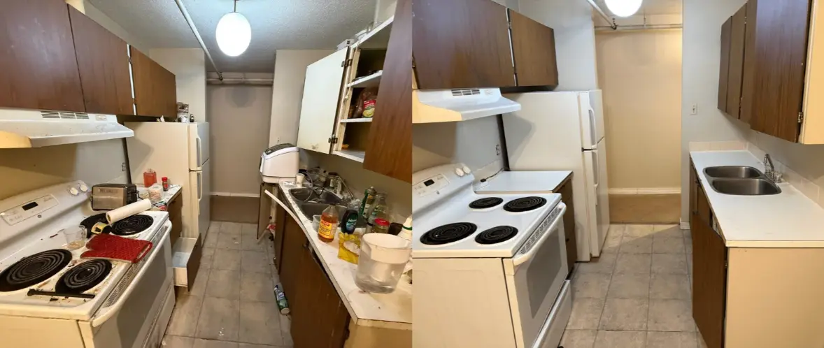 Kitchen Cleaning & Turnover Preparation