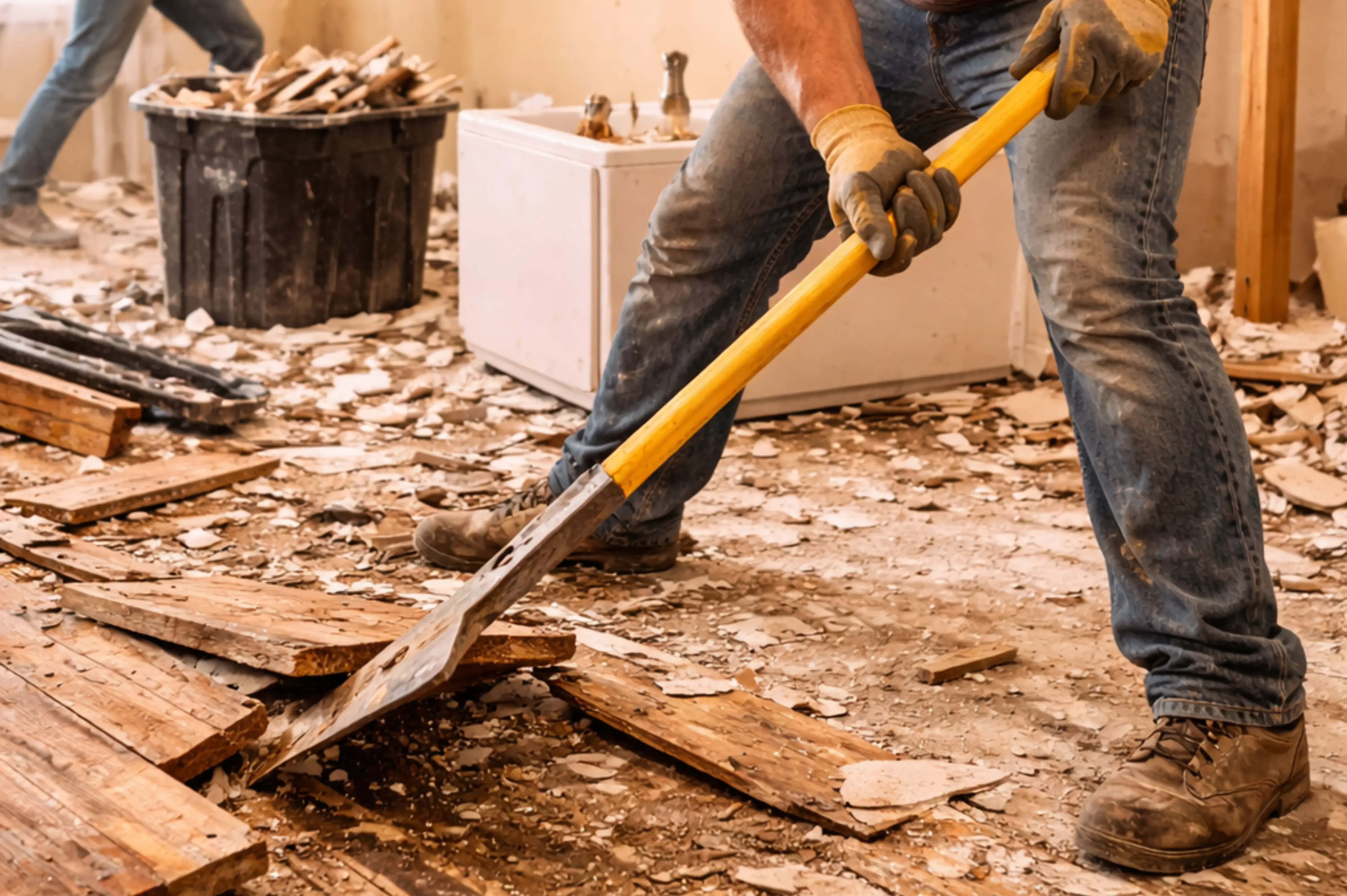 Flooring, Drywall & Fixture Removal